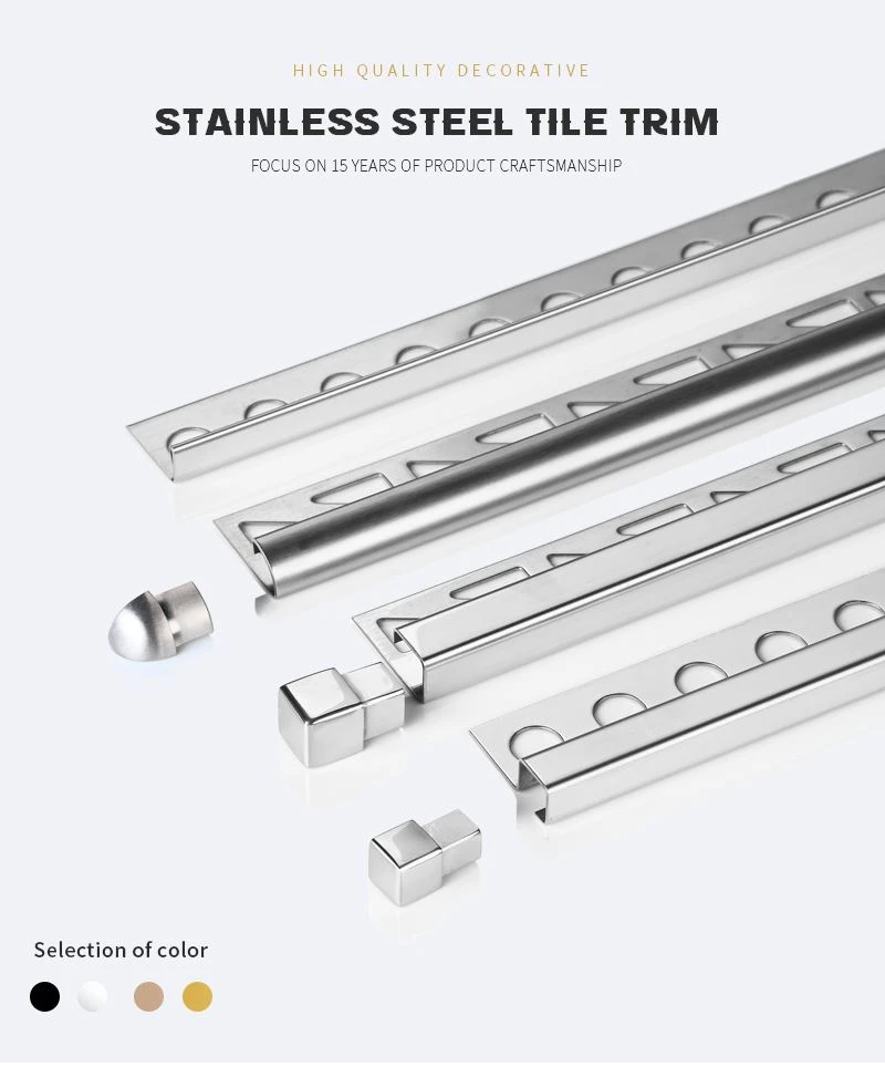01 profiles tile edging protection strips