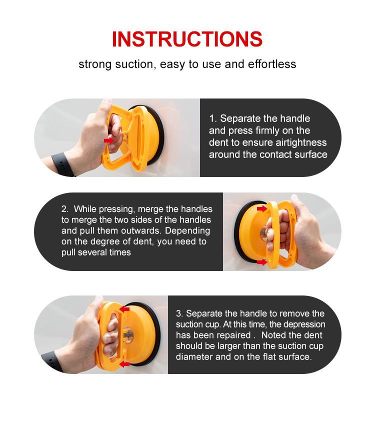 suction cup installation