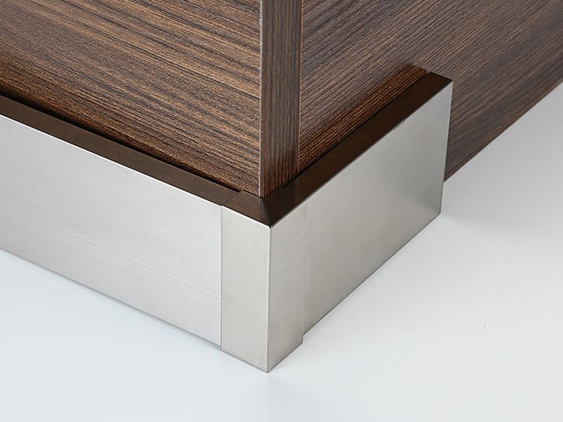 stainless steel skirting baseboard